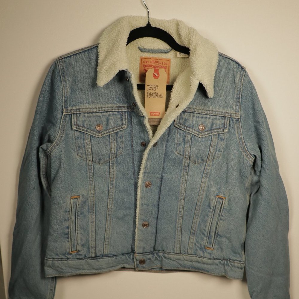 Levi's Original Trucker Jacket Sherpa **NWT**
